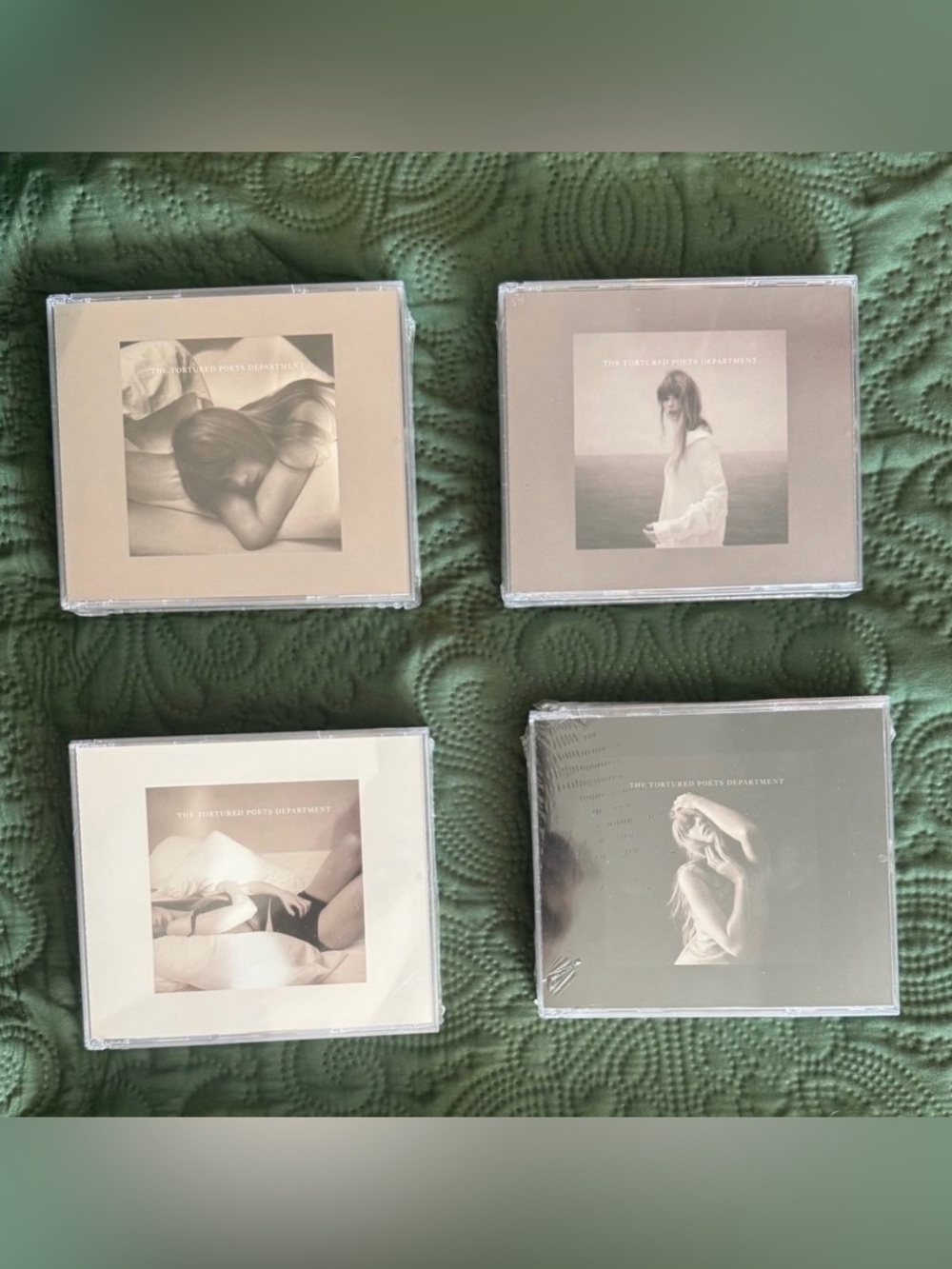 Taylor Swift TTPD Collector’s Edition Deluxe CD Complete Set 4 SEALED